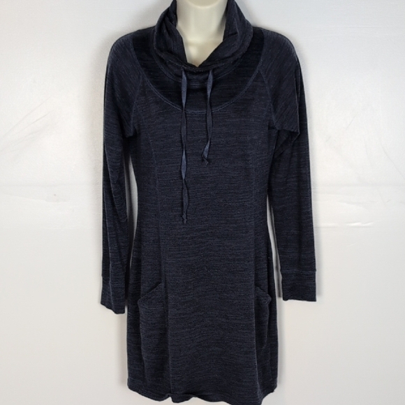 Kuhl Cowl Neck Sweatshirt Dress - Picture 1 of 13